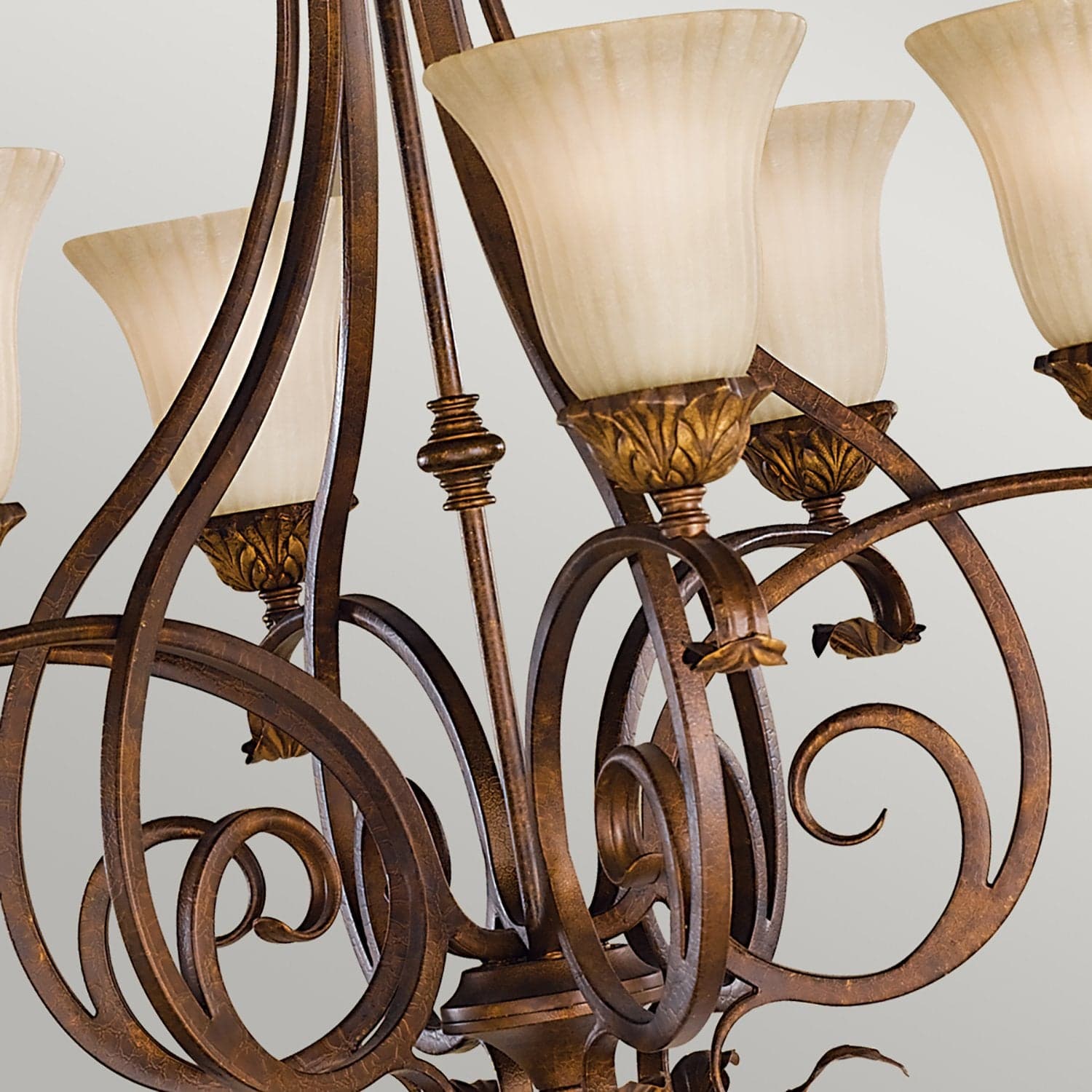 Lampadario Contemporaneo Sonoma Valley Acciaio Marrone Antico Vetro 6 Luci E27 in Lampade a sospensione LuceArt - Montecorvino Pugliano, commercioVirtuoso.it