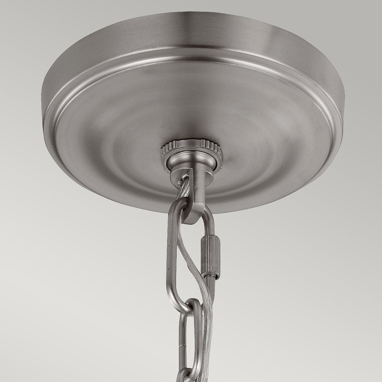 Lampadario Contemporaneo Vintner In Acciaio Nichel Satinato Vetro 3 Luci E27 in Lampade a sospensione LuceArt - Montecorvino Pugliano, commercioVirtuoso.it