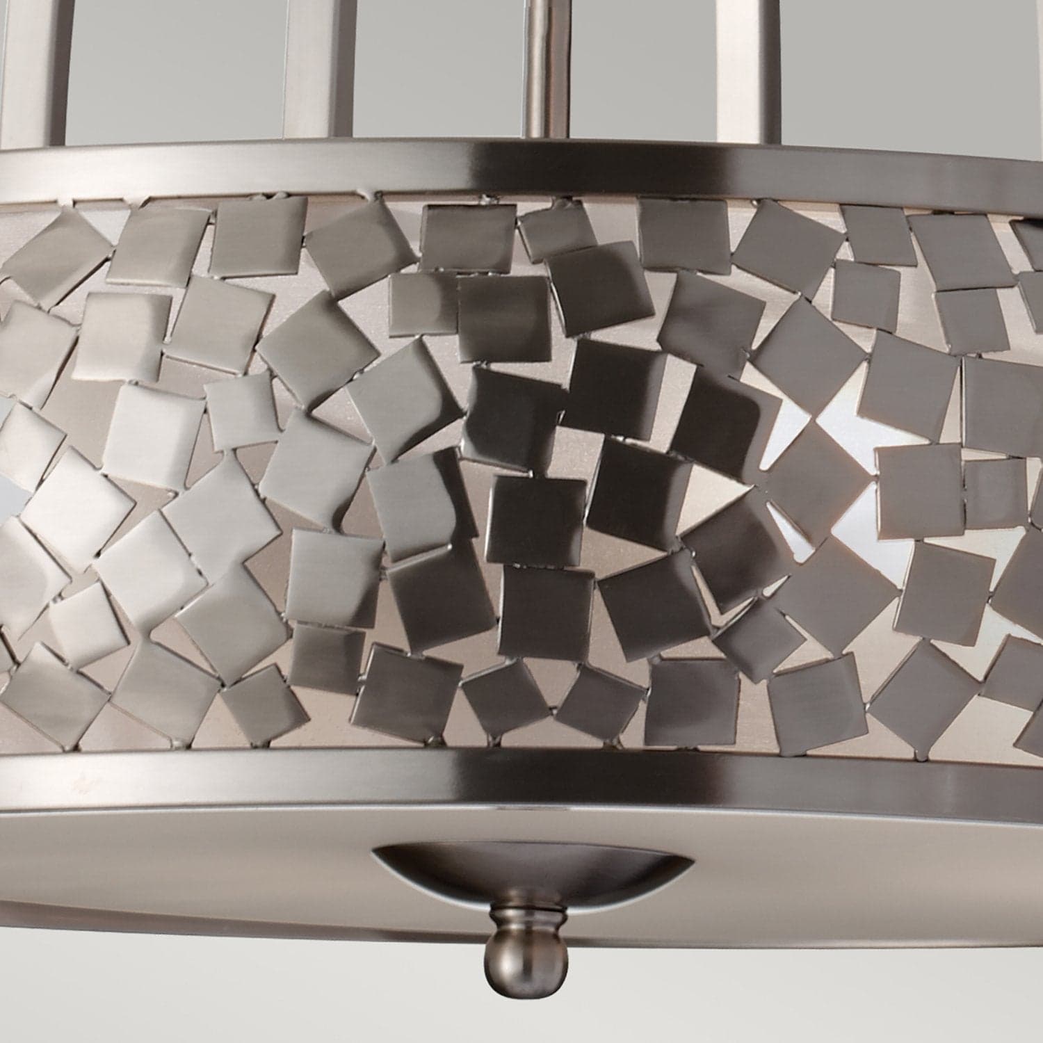 Lampadario Contemporaneo Zara Acciaio Acciaio Spazzolato Vetro 4 Luci E27 in Lampadari LuceArt - Montecorvino Pugliano, commercioVirtuoso.it