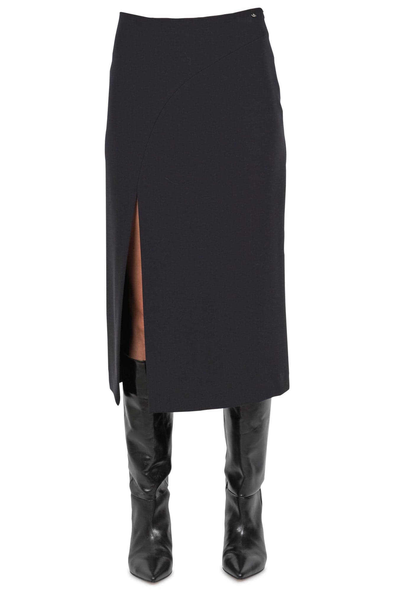 OTTOD'AME Ottod'ame - Gonna - 461170 - Nero da donna in Sciarpe Drestige - Casamassima, commercioVirtuoso.it