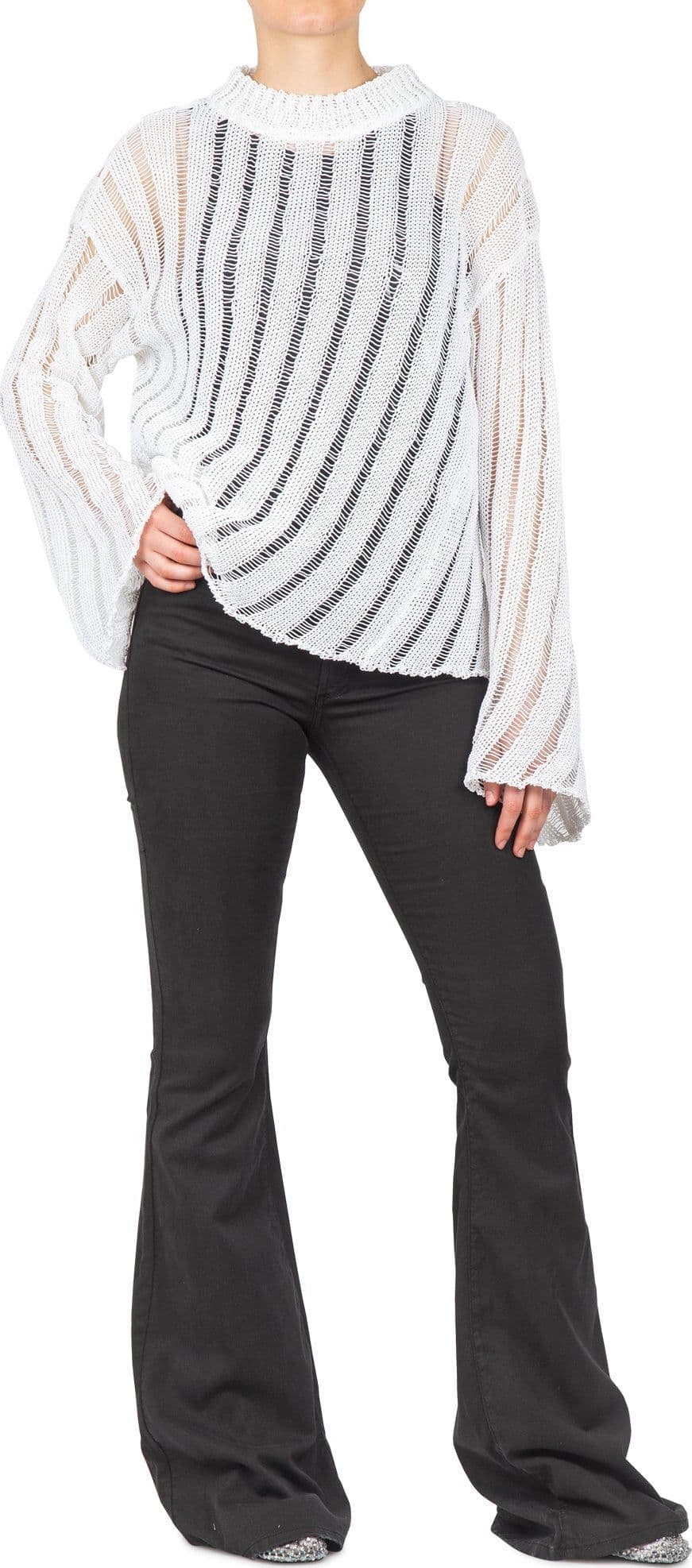 SOLOTRE Solotre - Maglia - 450768 - Bianco da donna in T-shirt Drestige - Casamassima, commercioVirtuoso.it