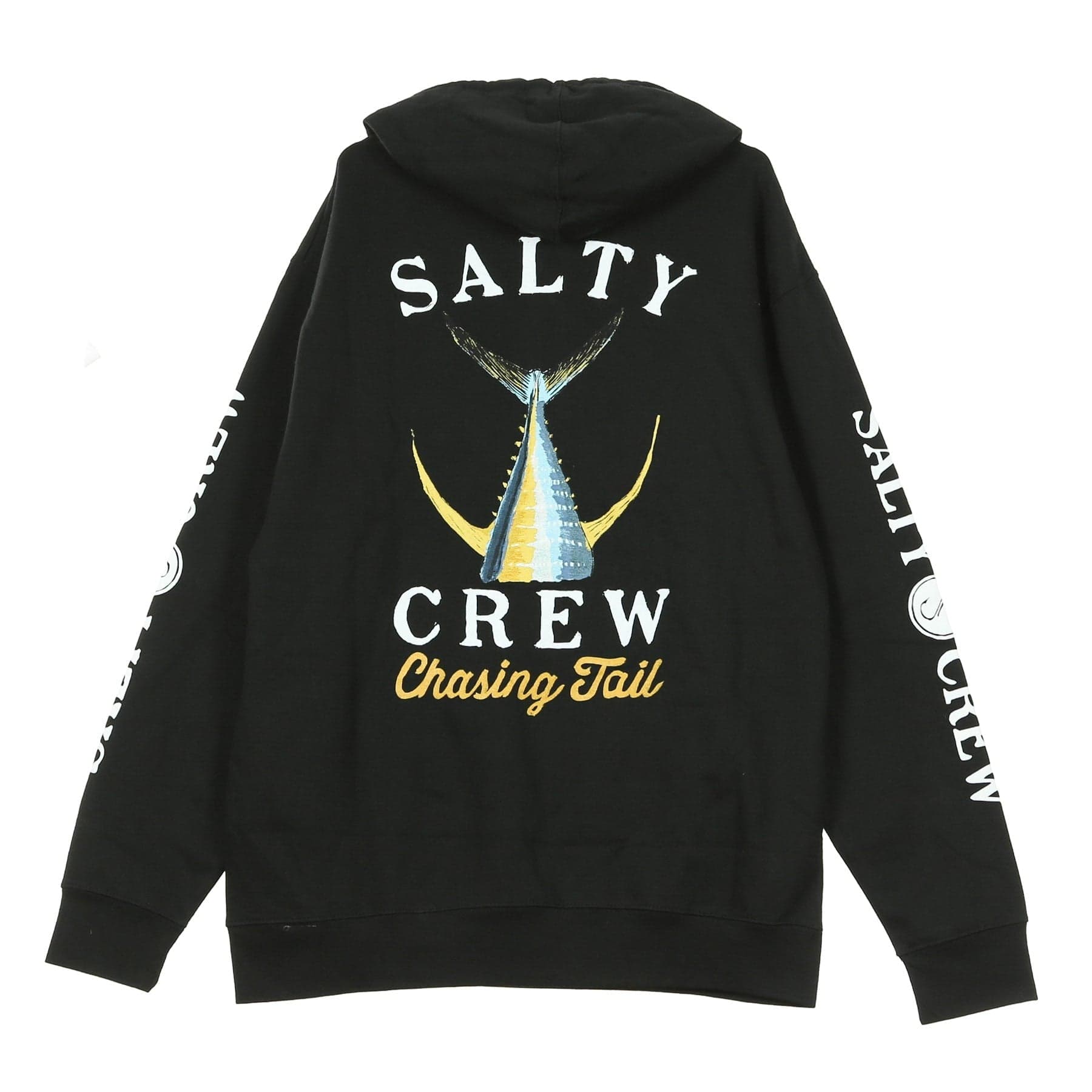 SALTY CREW Felpa Cappuccio Uomo Tailed Fleece Black da uomo in Felpe con cappuccio Drestige - Casamassima, commercioVirtuoso.it