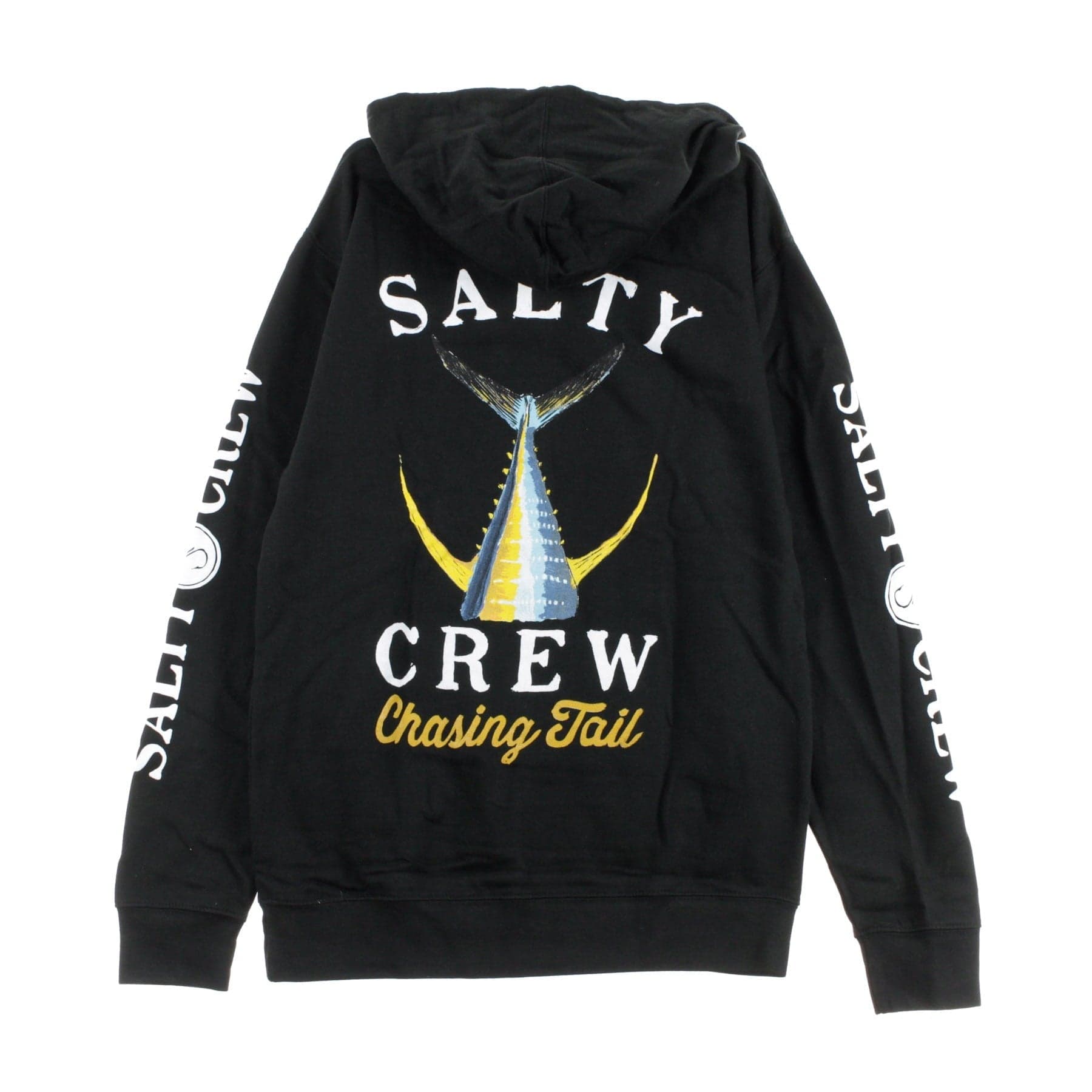 SALTY CREW Felpa Cappuccio Uomo Tailed Fleece Black da uomo in Felpe con cappuccio Drestige - Casamassima, commercioVirtuoso.it