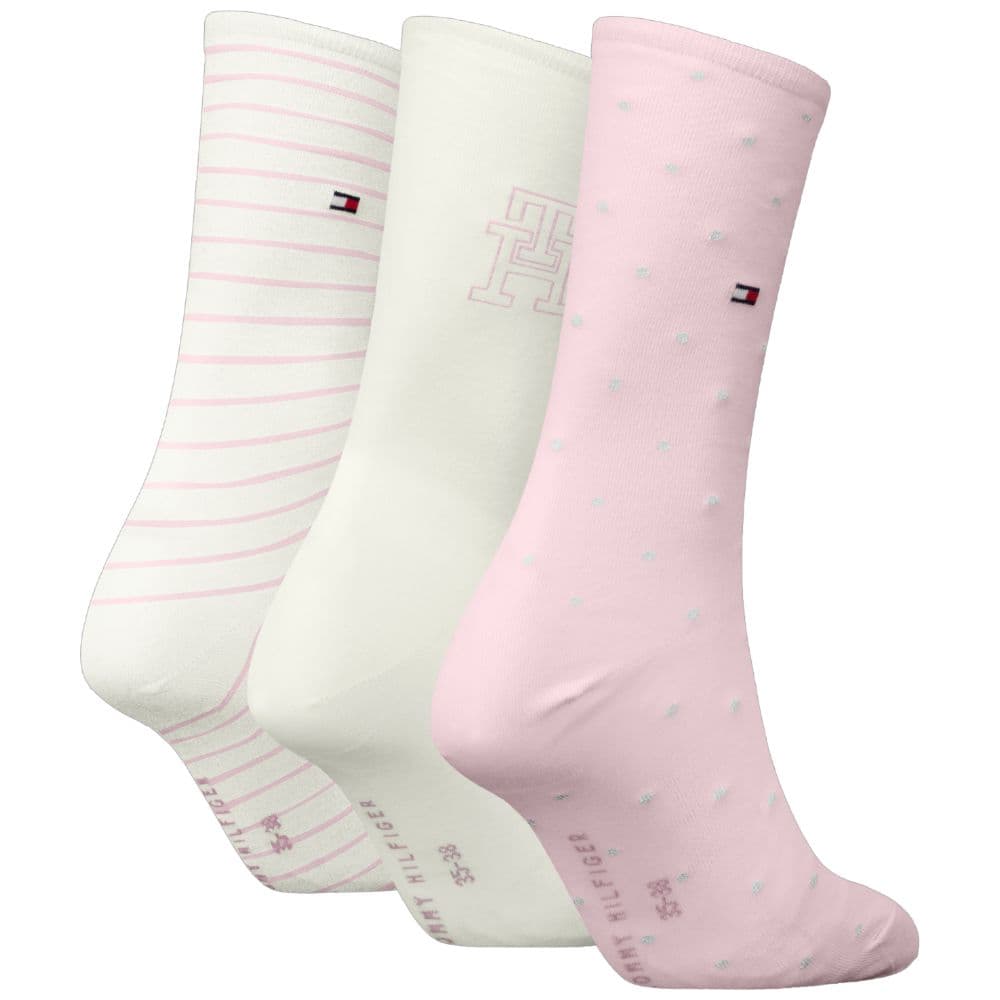 Tommy Hilfiger gift box 3 paia calzini da donna rosa 701236464002 in Calze Prodotti di Classe - Nocera Superiore, commercioVirtuoso.it