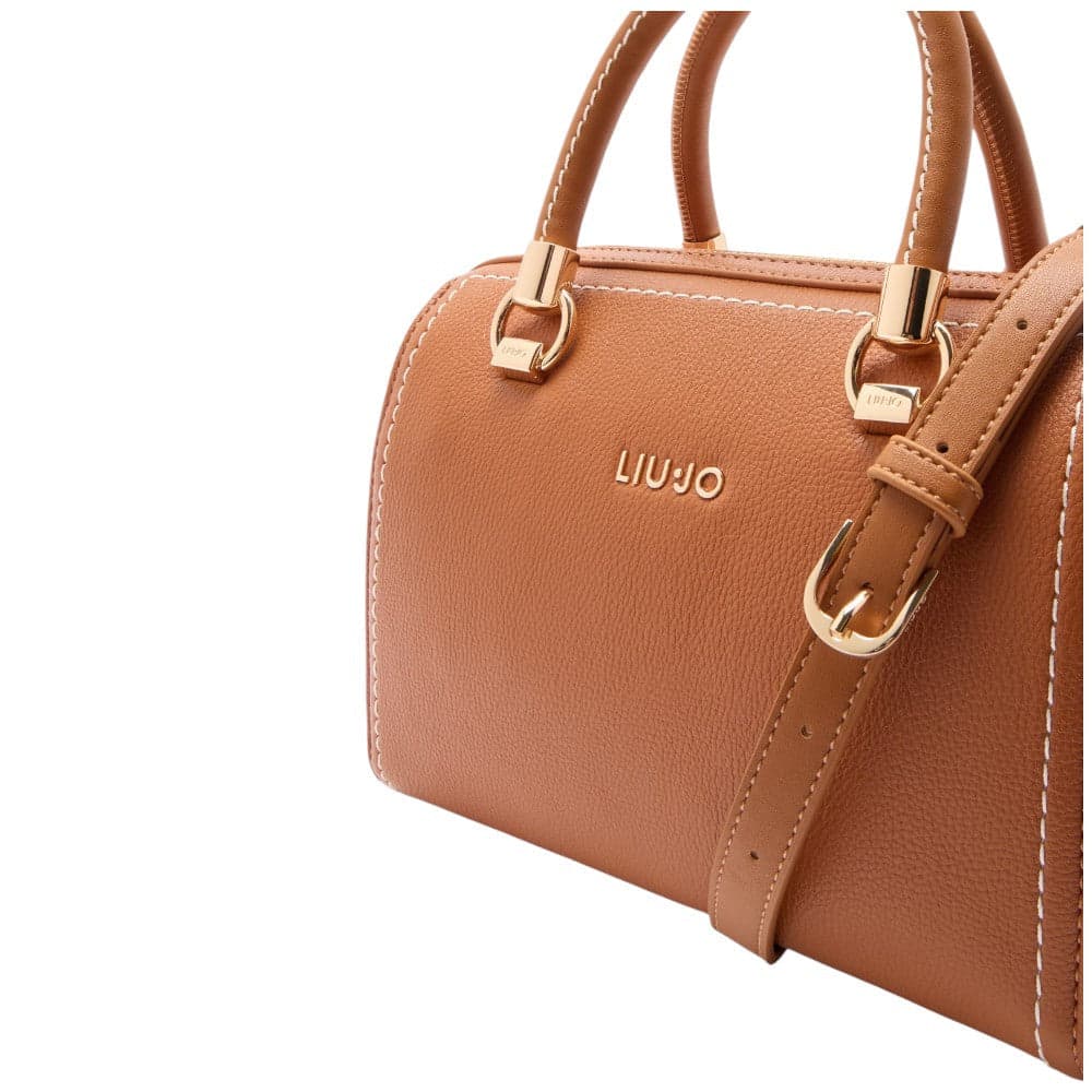 Liu Jo borsa cuoio satchel small linea Manhattan AA5160E0058 Borse Liu Jo