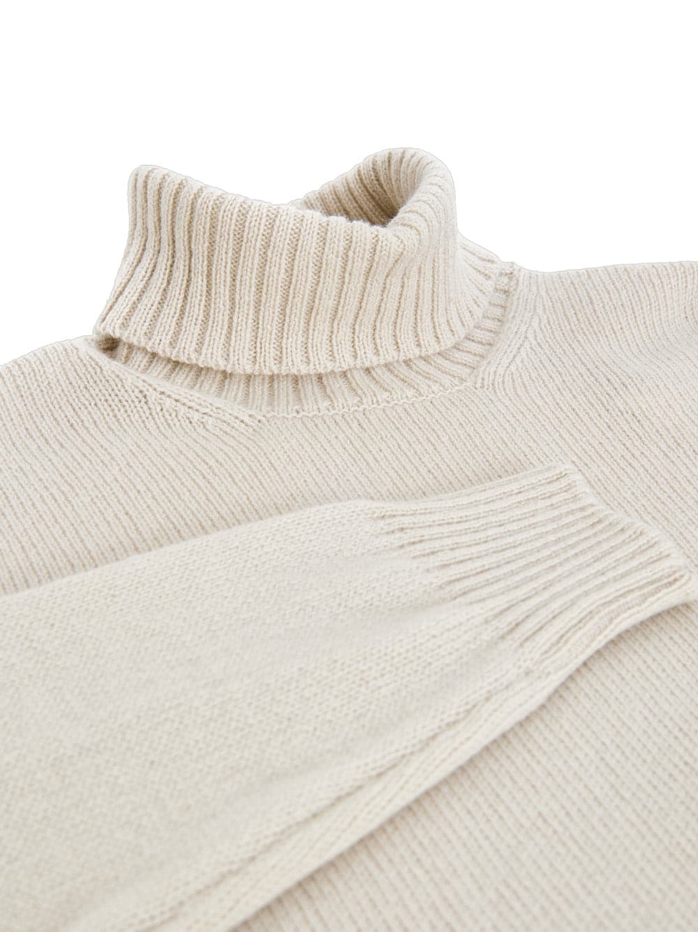 Gran Sasso Maglione Dolcevita Beige in Lana da uomo in Maglioni Drestige - Casamassima, commercioVirtuoso.it