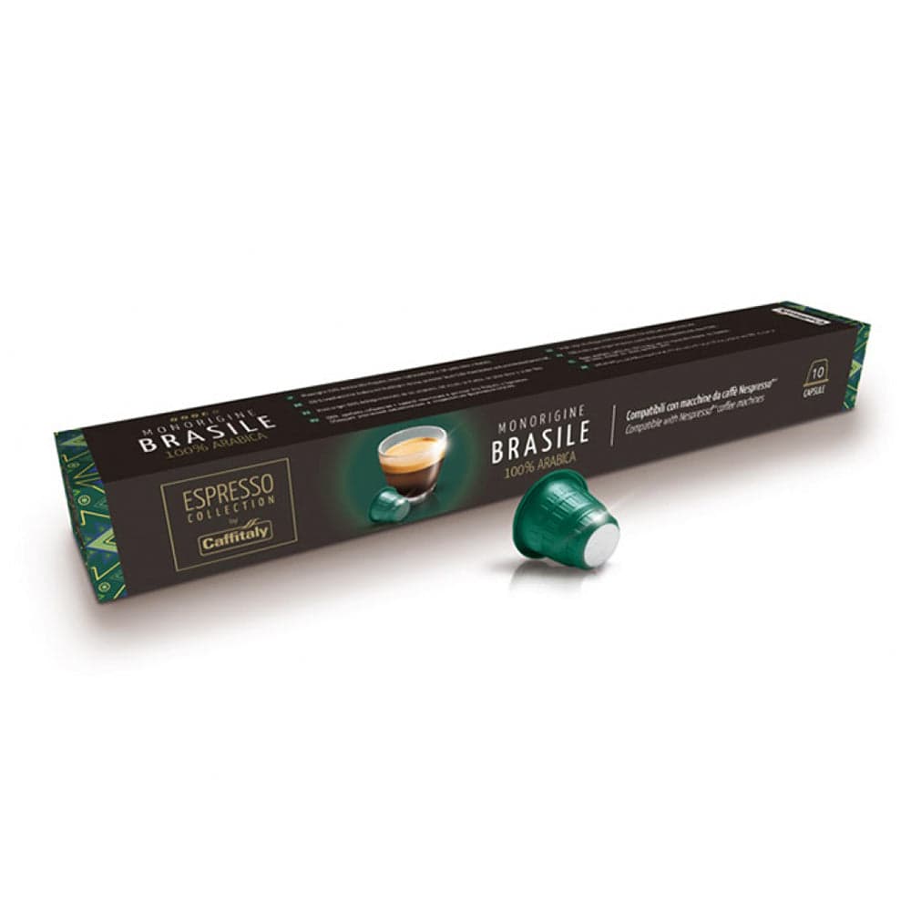 10 Capsule Compatibili con Macchina da Caffè Nespresso - Miscela "Brasile" in  CRE Ricambi - Fabriano, commercioVirtuoso.it