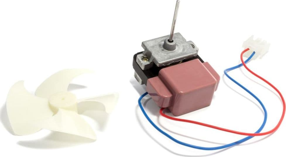 Motorino con Ventola 100mm Albero 45 mm per Frigo No Frost