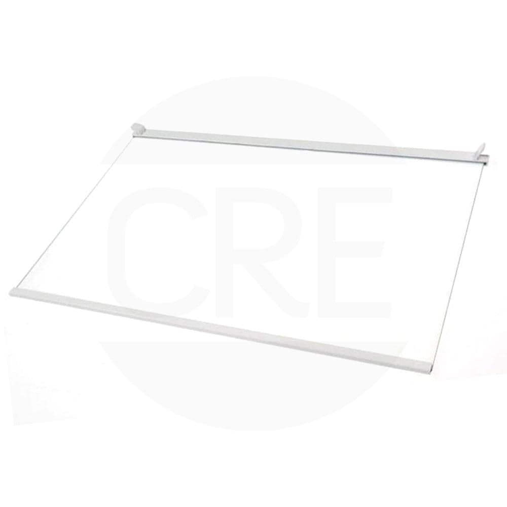 Ripiano Vetro con Profili Plastica 447x300mm per Frigorifero Beko
