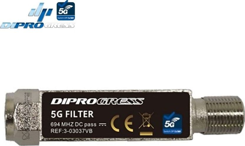 Filtro 5G LTE DIPROGRESS per antenna TV