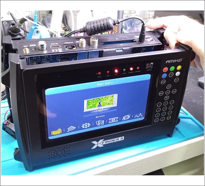 Display LCD di ricambio per AMIKO X-FINDER 3 in Kit di riparazione DFP Elettronica Store - Scafati, commercioVirtuoso.it