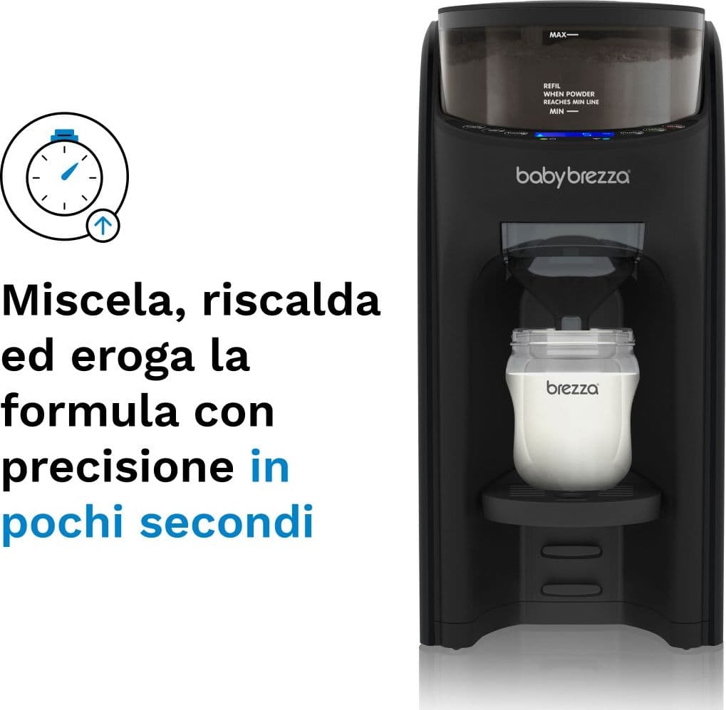 Miscelatore Baby Brezza Formula Pro Advanced Black in Dispenser e mixer per il latte in polvere La Casa Del Bebè - Napoli, commercioVirtuoso.it