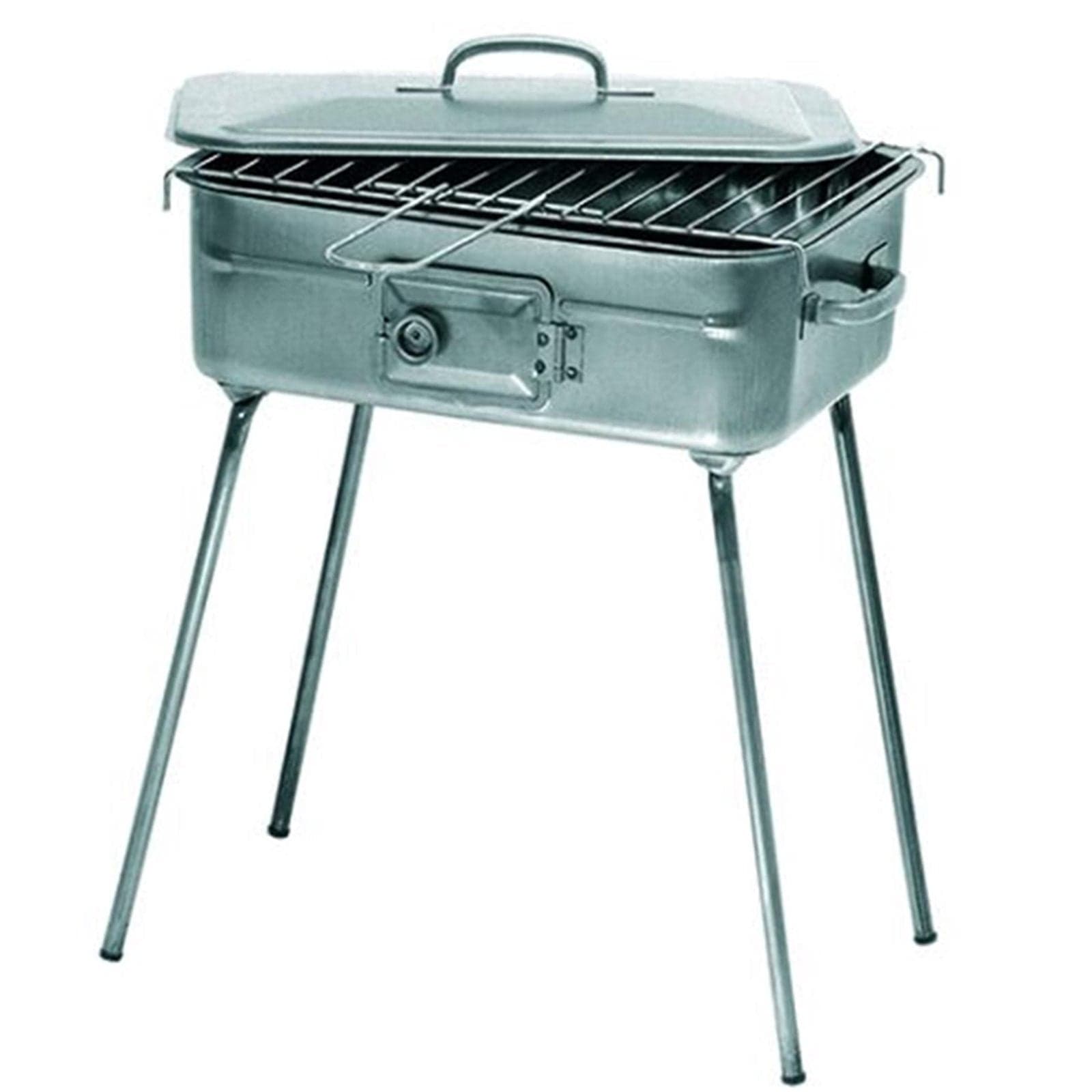 Fornello da barbecue da "Pic Nic" con griglia tappo piedini a carbonella per trasporto - 7
