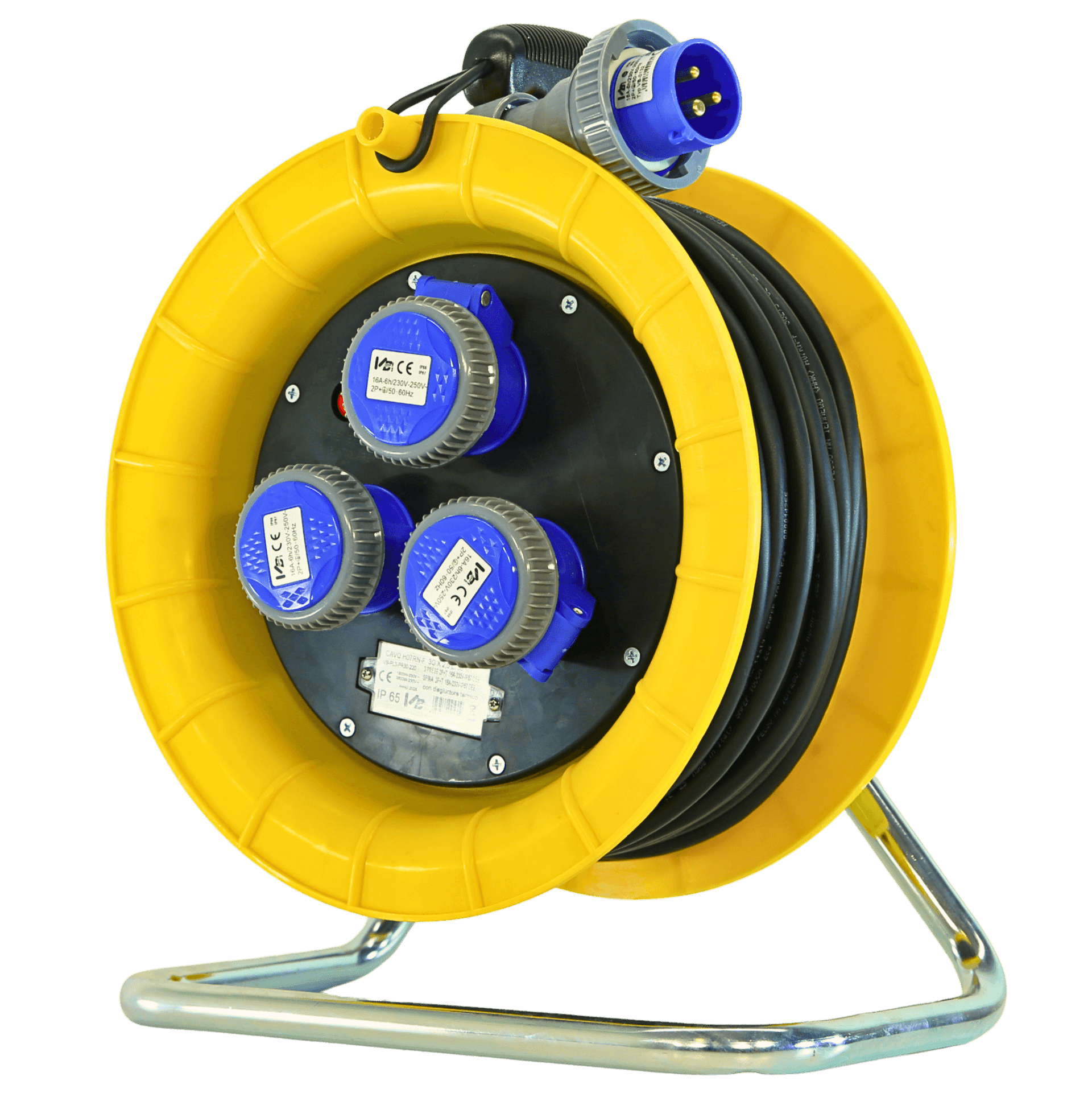 AVVOLGICAVO TERMOPL. 2P+T 16A 230V 30MT IP67 - Elettrowatt