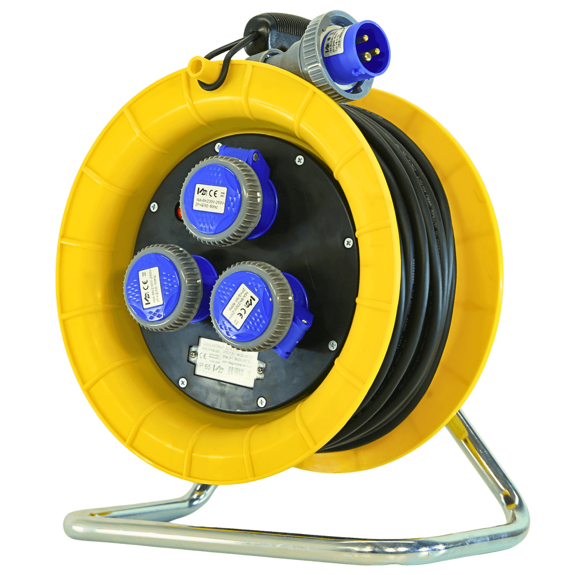 AVVOLGICAVO TERMOPL. 2P+T 16A 230V 30MT IP67 - Elettrowatt
