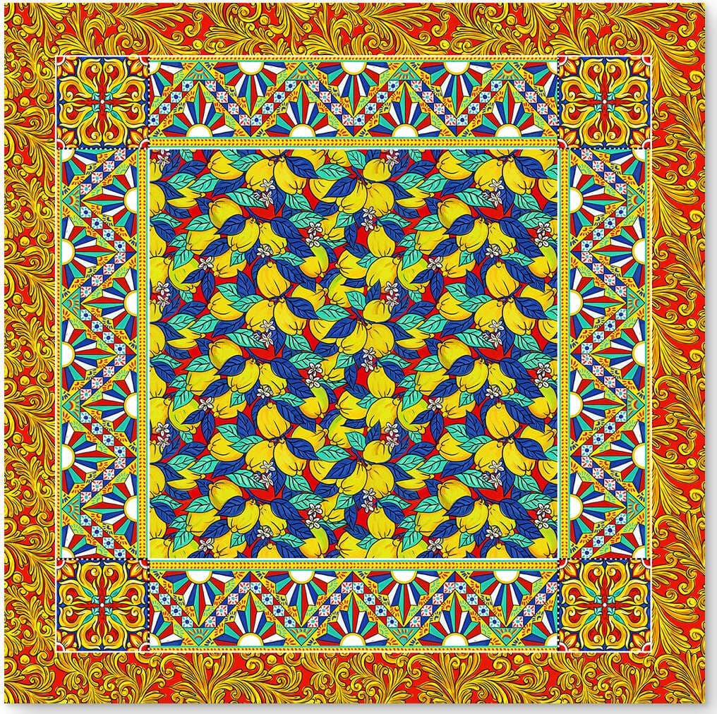 Foulard limoni