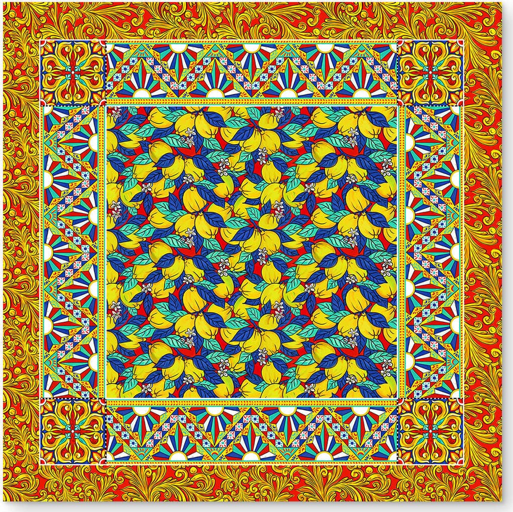Foulard limoni