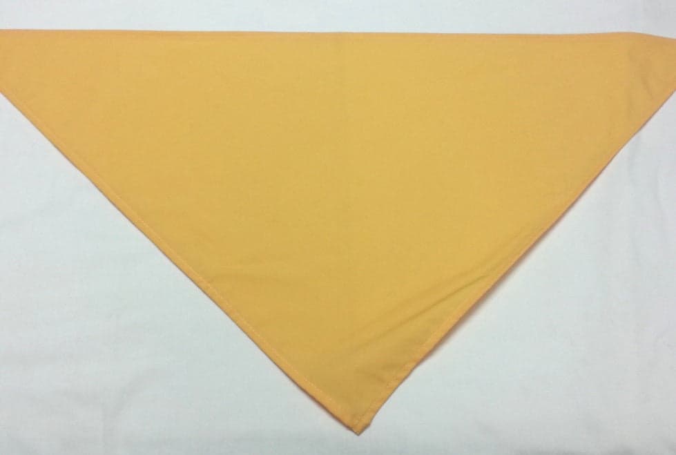 Foulard arancione chiaro triangolare in Fazzoletti da collo Il Distintivo - Pesaro, commercioVirtuoso.it