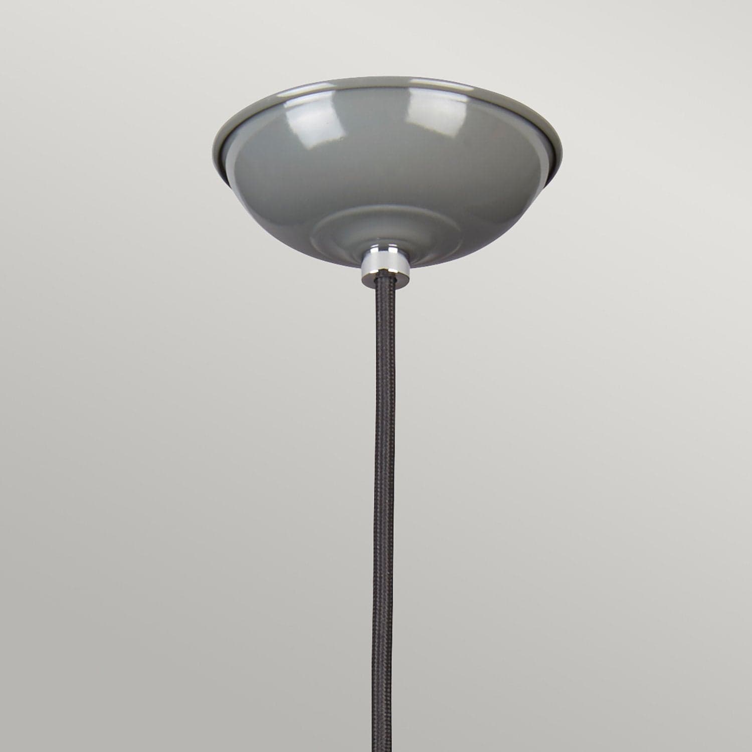 Sospensione Contemporanea Franklin Acciaio Grigio 1 Luce E27 in Lampade a sospensione LuceArt - Montecorvino Pugliano, commercioVirtuoso.it