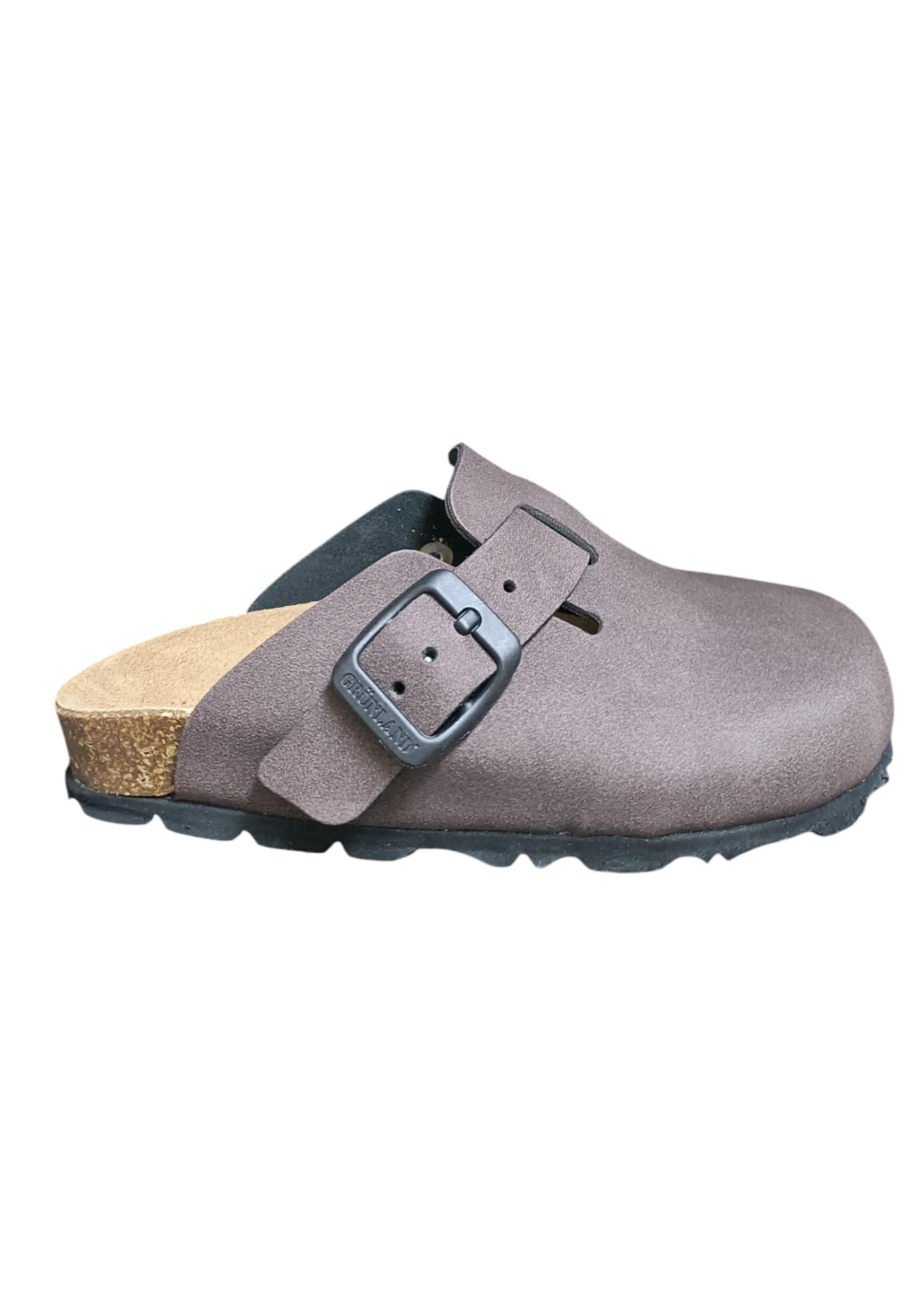 Scarpe ciabatta Bambini e ragazzi Grunland Junior 0716  TESTA DI MORO fibia - 6