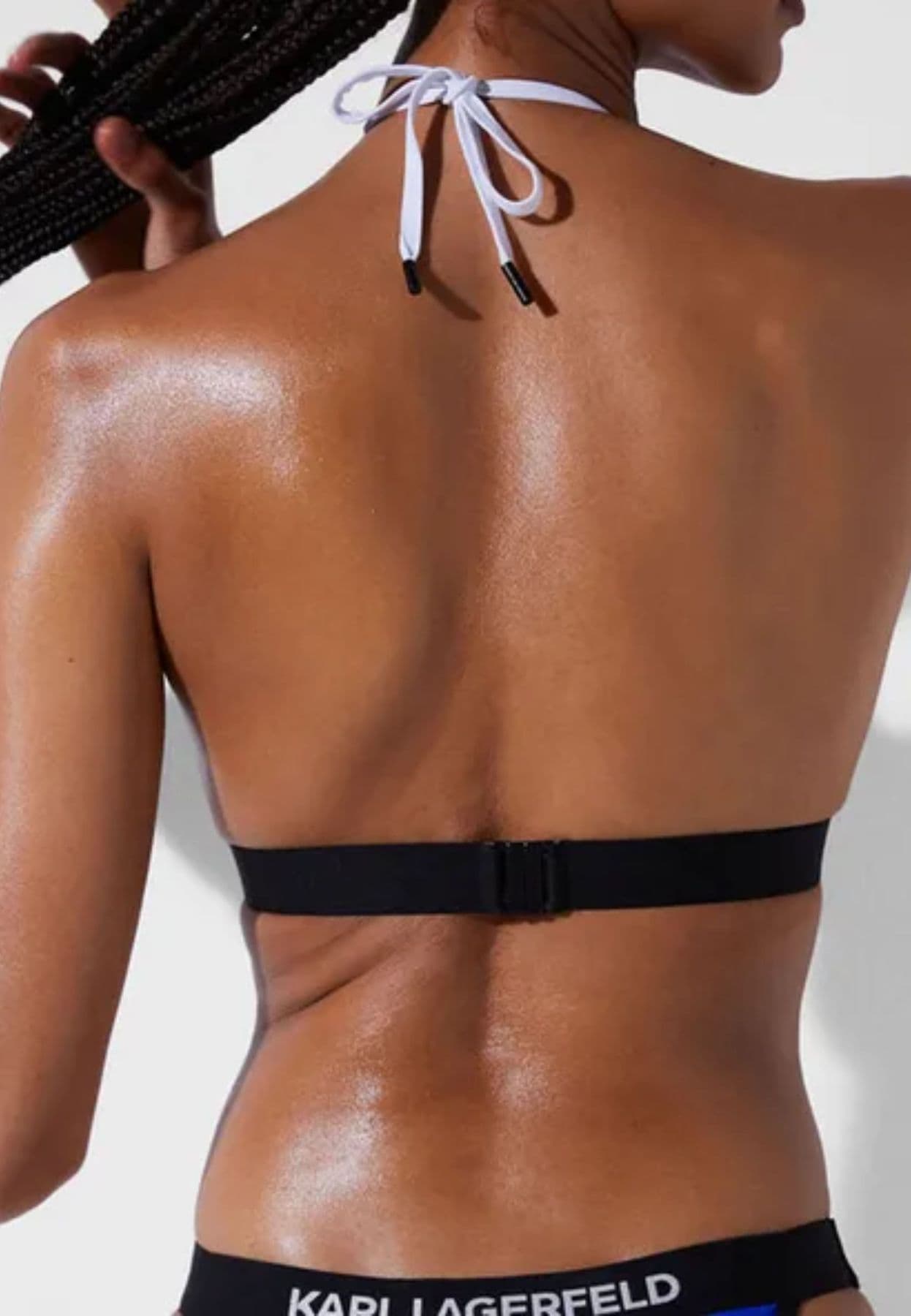KARL LAGERFELD Costume da bagno TRIANGLE W/LOGO ELASTIC da donna in Reggiseni Drestige - Casamassima, commercioVirtuoso.it