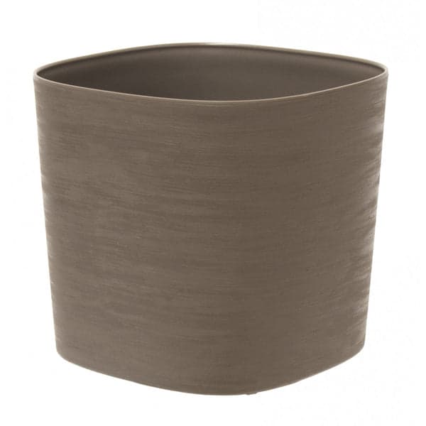 Vaso ecologico "Capri" in plastica 100% riciclata da esterno per fiori e piante - 18