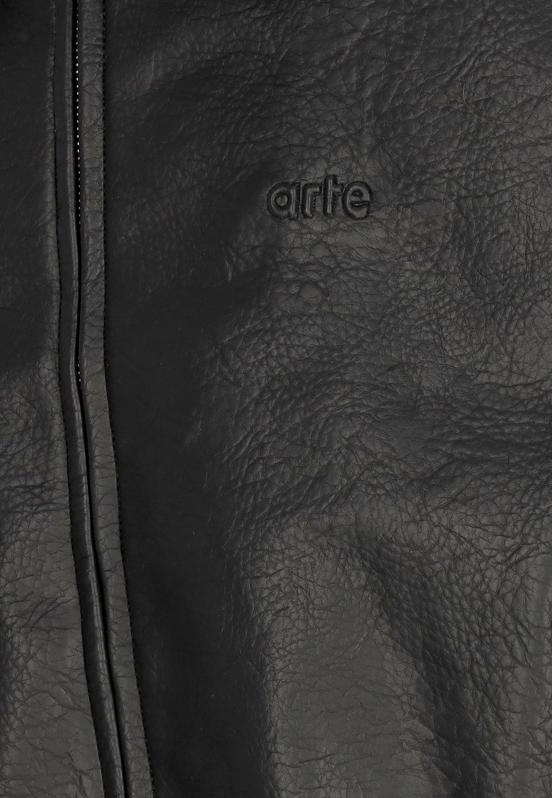 ARTE Giubbotto Uomo Basic Leather Jacket Black da uomo in Giacche Drestige - Casamassima, commercioVirtuoso.it