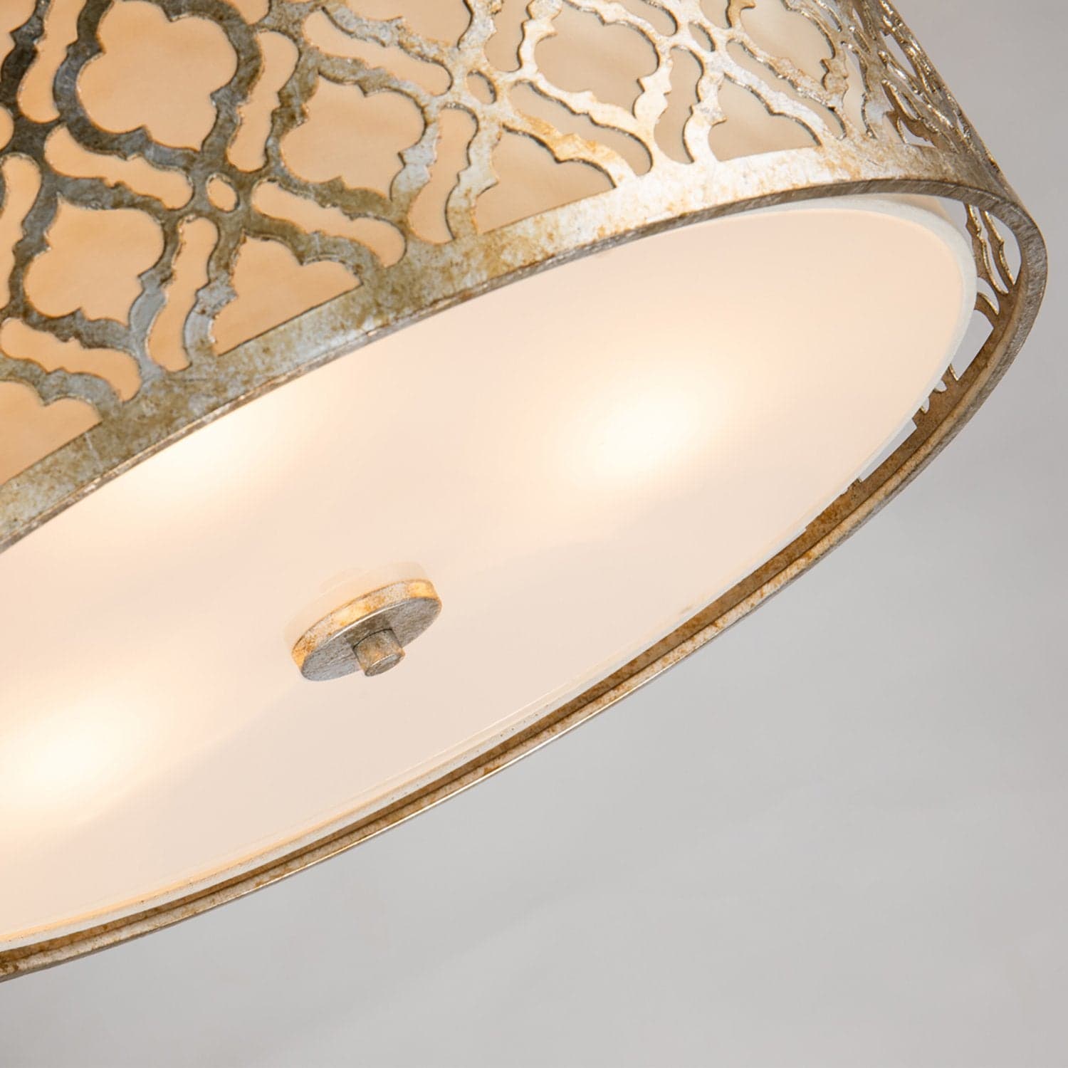 Lampadario Contemporaneo Arabella Acciaio Oro Anticato 3 Luci E27 in Lampade a sospensione LuceArt - Montecorvino Pugliano, commercioVirtuoso.it