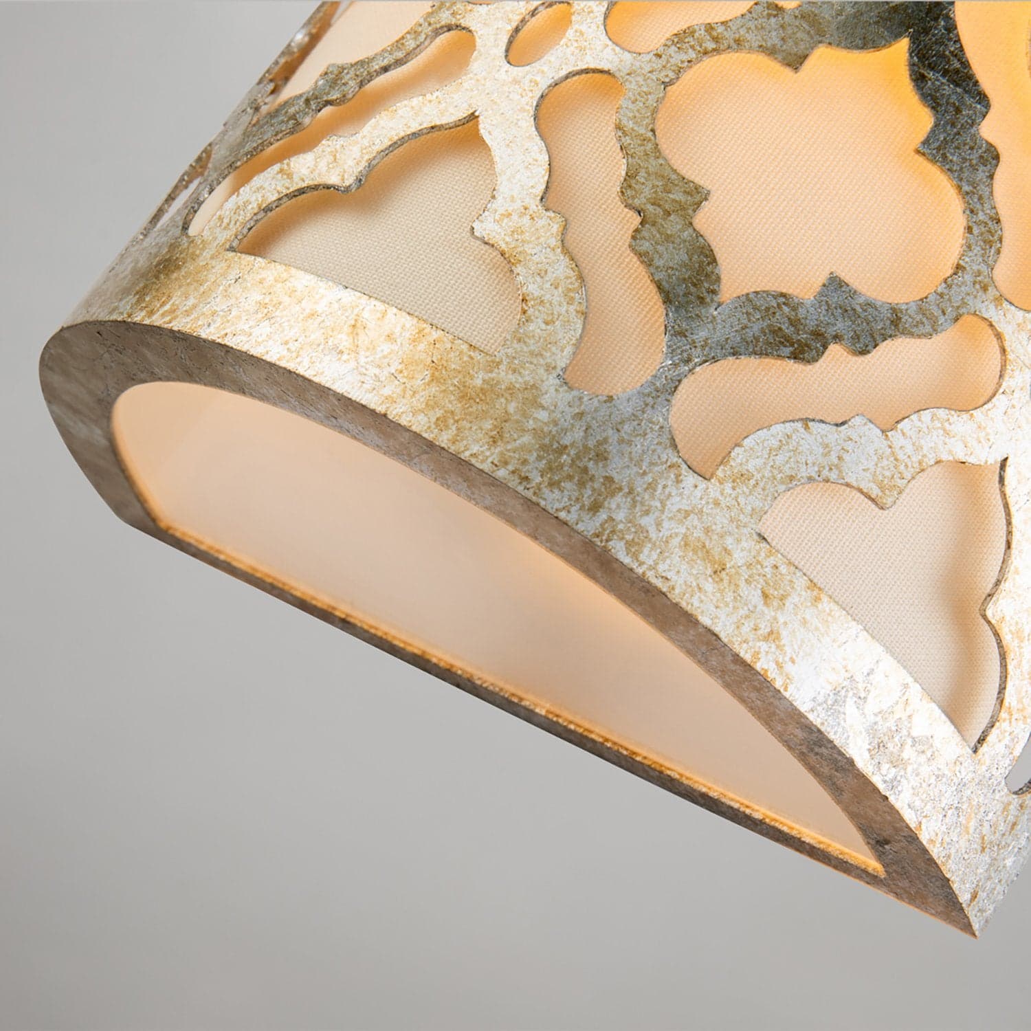 Applique Contemporanea Arabella Acciaio Oro Anticato 1 Luce E27 in Applique LuceArt - Montecorvino Pugliano, commercioVirtuoso.it