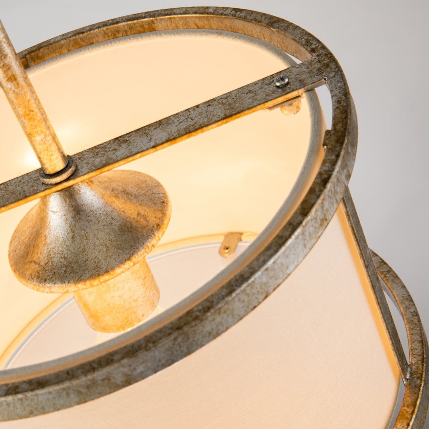 Sospensione Contemporanea Lemuria Acciaio Oro Anticato 1 Luce E27 in Lampade a sospensione LuceArt - Montecorvino Pugliano, commercioVirtuoso.it