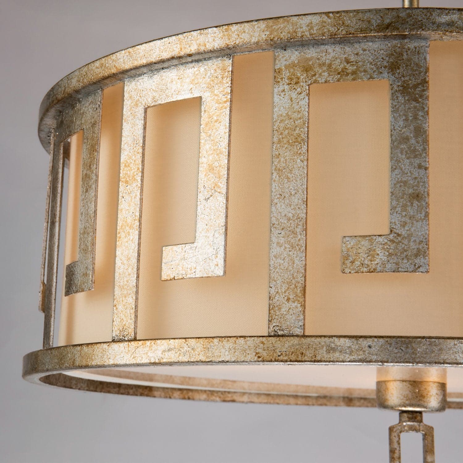 Lampadario Contemporaneo Lemuria Acciaio Oro Anticato 3 Luci E27 in Lampade a sospensione LuceArt - Montecorvino Pugliano, commercioVirtuoso.it
