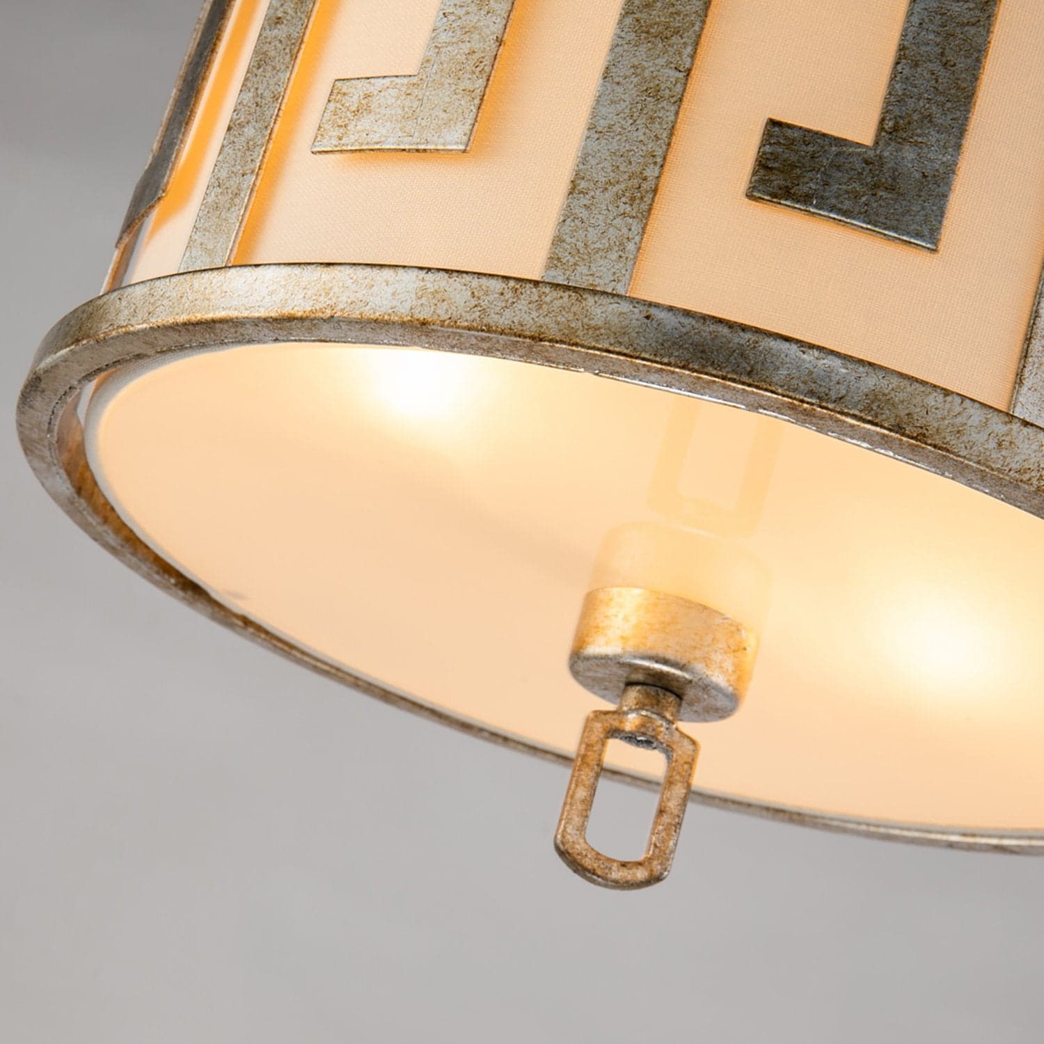 Lampadario Contemporaneo Lemuria Acciaio Oro Anticato 2 Luci E27 in Lampadari LuceArt - Montecorvino Pugliano, commercioVirtuoso.it