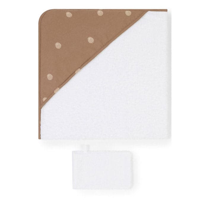 Asciugamano con cappuccio e salvietta Gloop! in Asciugamani da bagno e con cappuccio La Casa Del Bebè - Napoli, commercioVirtuoso.it