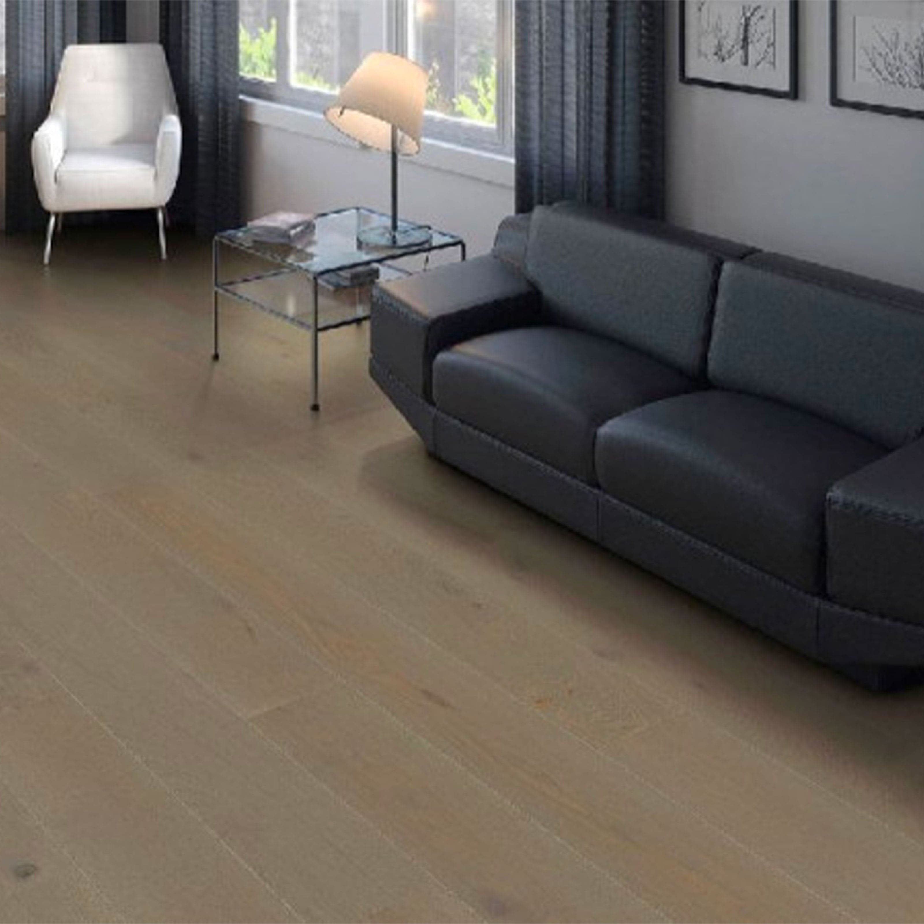 €34,90mq ***SUPER STOCK***lotti da 76mq di  MAXILISTONE HARO in legno, rovere Grigio Grafite olio 10.5x180x2200 Haro