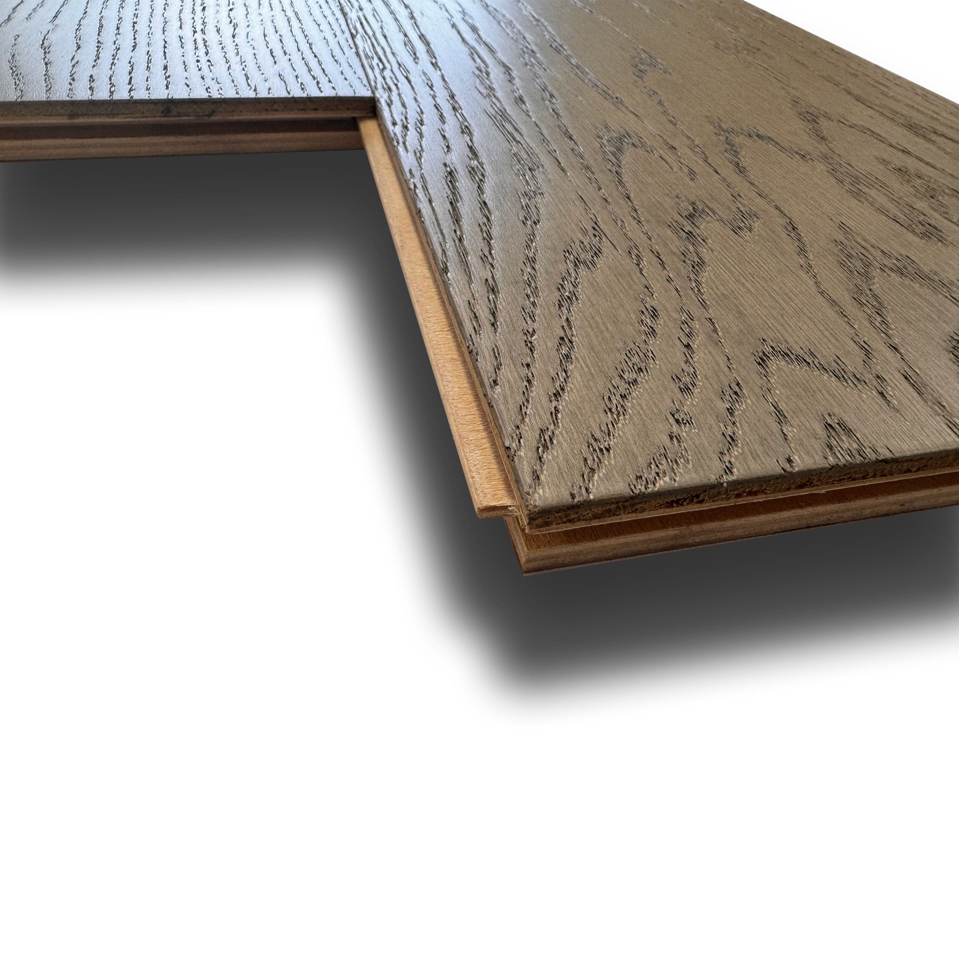 €32,99MQ *MEGA STOCK* Lotto da 86mq di Listone prefinito ROVERE Waterperry Vern. bisell. Spazz. 15,5x180x700/1800mm (4 nobile) - Eternal Parquet