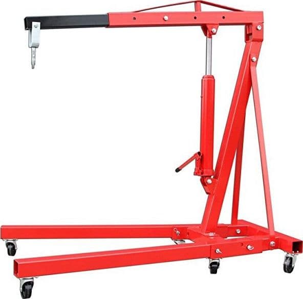 Gru idraulica pieghevole gruetta per officina sollevamento motori 2000 kg in Sollevatori idraulici CarrelloDigitale.it - Seclì, commercioVirtuoso.it