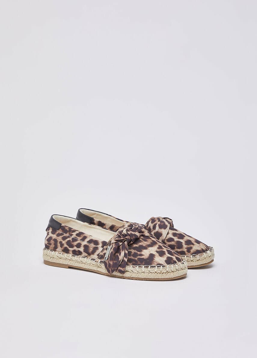 Liujo Donna Espadrillas animalier con fiocco in Espadrillas basse Cantali Calzature - Randazzo, commercioVirtuoso.it