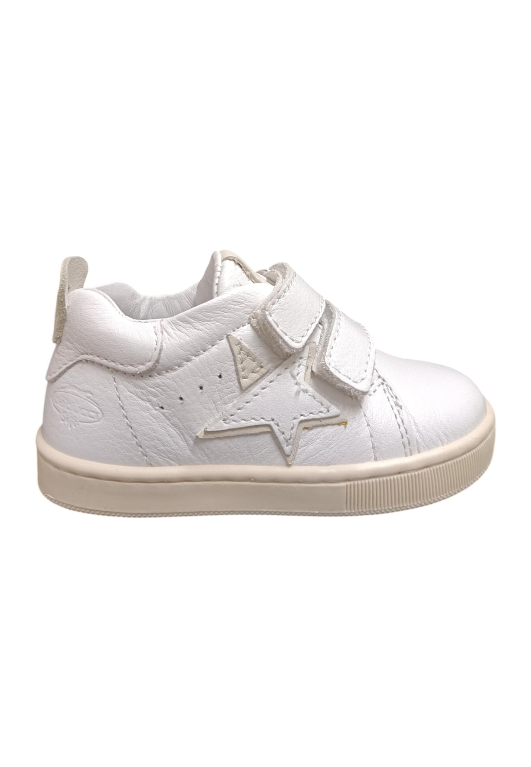 Scarpe sneakers Unisex bambini balducci cita  bianco-beige velcro - 6