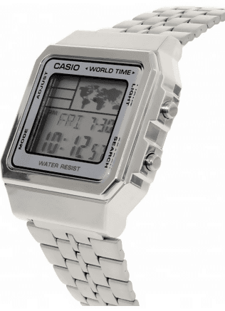 Orologio Casio unisex da polso, A-500WA-7D, movimento al quarzo impermeabile con orari mondiali in Orologi da polso Loweconomy - Marineo, commercioVirtuoso.it