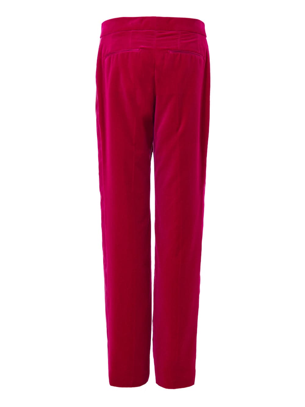 Tom Ford Pantalone Smoking in Ciniglia Fucsia con Banda in Raso da donna in Pantaloni Drestige - Casamassima, commercioVirtuoso.it