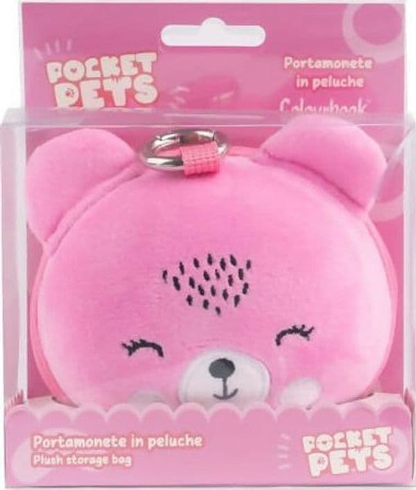 PORTAMONETE POCKET PETS-ORSO COLOURBOOK
