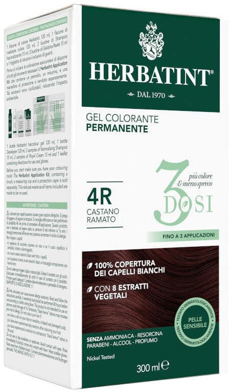 Herbatint 3dosi 4r 300ml