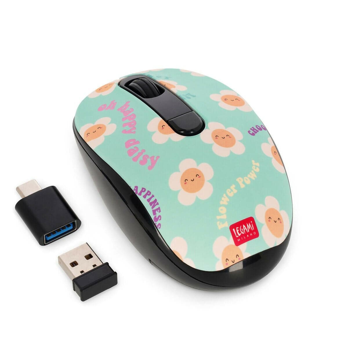 Mouse Wireless con Ricevitore USB DAISY in Storia Cartoleria Deja Vu - Crotone, commercioVirtuoso.it