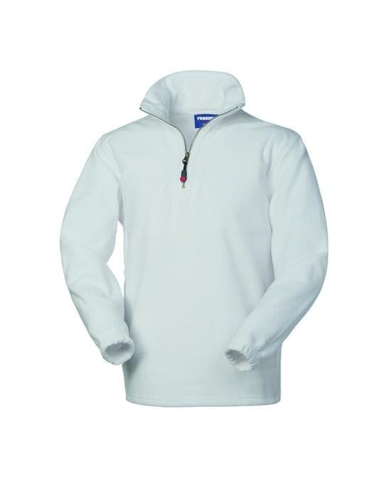 Pile Cerniera Corta Bianco Pile da Lavoro Mezza Zip medico Infermiere Industria Alimentare Caseificio in Felpe senza cappuccio Dresswork - Como, commercioVirtuoso.it