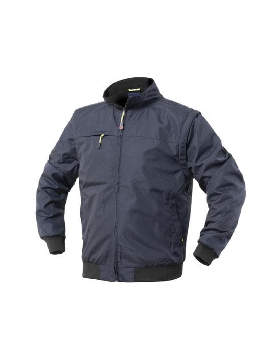 Bomber Foderato Seattle Blu Giacca da Lavoro Invernale con Maniche Staccabili in Giacche sportive e tecniche Dresswork - Como, commercioVirtuoso.it