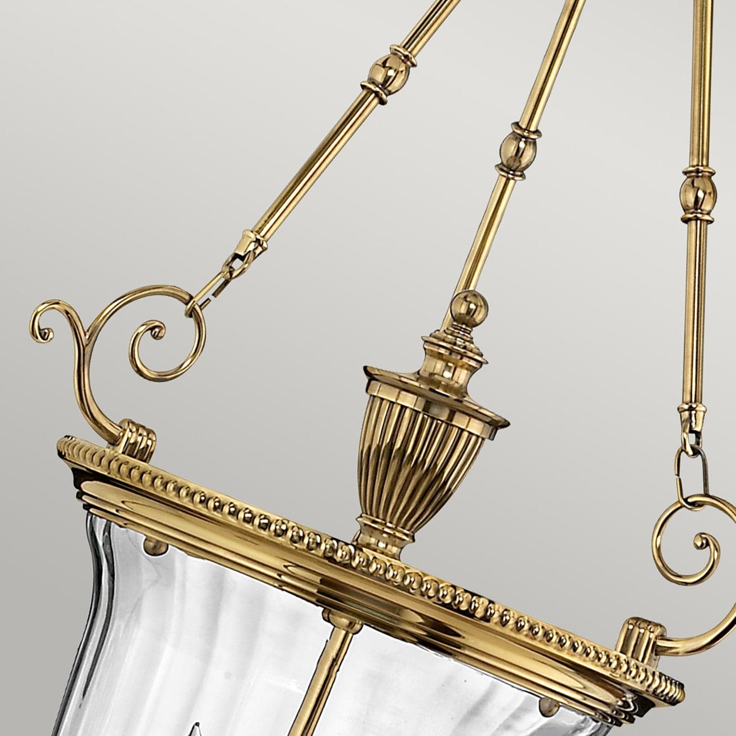 Lampadario Contemporaneo Cambridge In Ottone Brunito Vetro 3 Luci E14 in Lampade a sospensione LuceArt - Montecorvino Pugliano, commercioVirtuoso.it