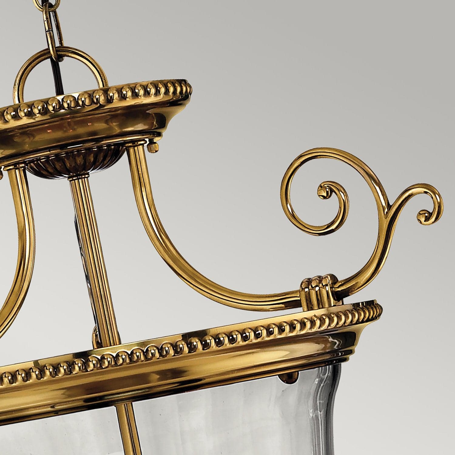 Lampadario Contemporaneo Cambridge Ottone Brunito Vetro 3 Luci E14 in Lampade a sospensione LuceArt - Montecorvino Pugliano, commercioVirtuoso.it