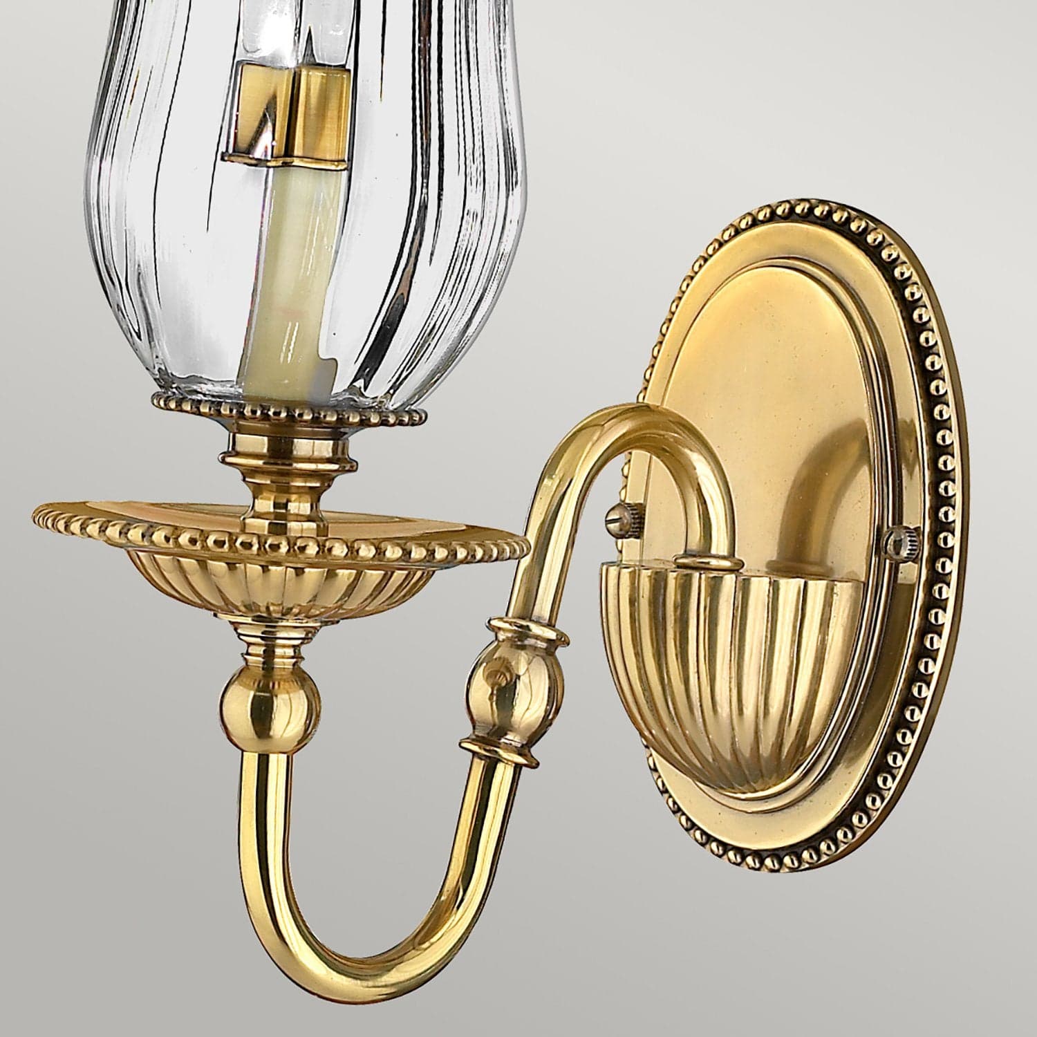 Applique Classica Cambridge Ottone Brunito 1 Luce E14 in Applique LuceArt - Montecorvino Pugliano, commercioVirtuoso.it