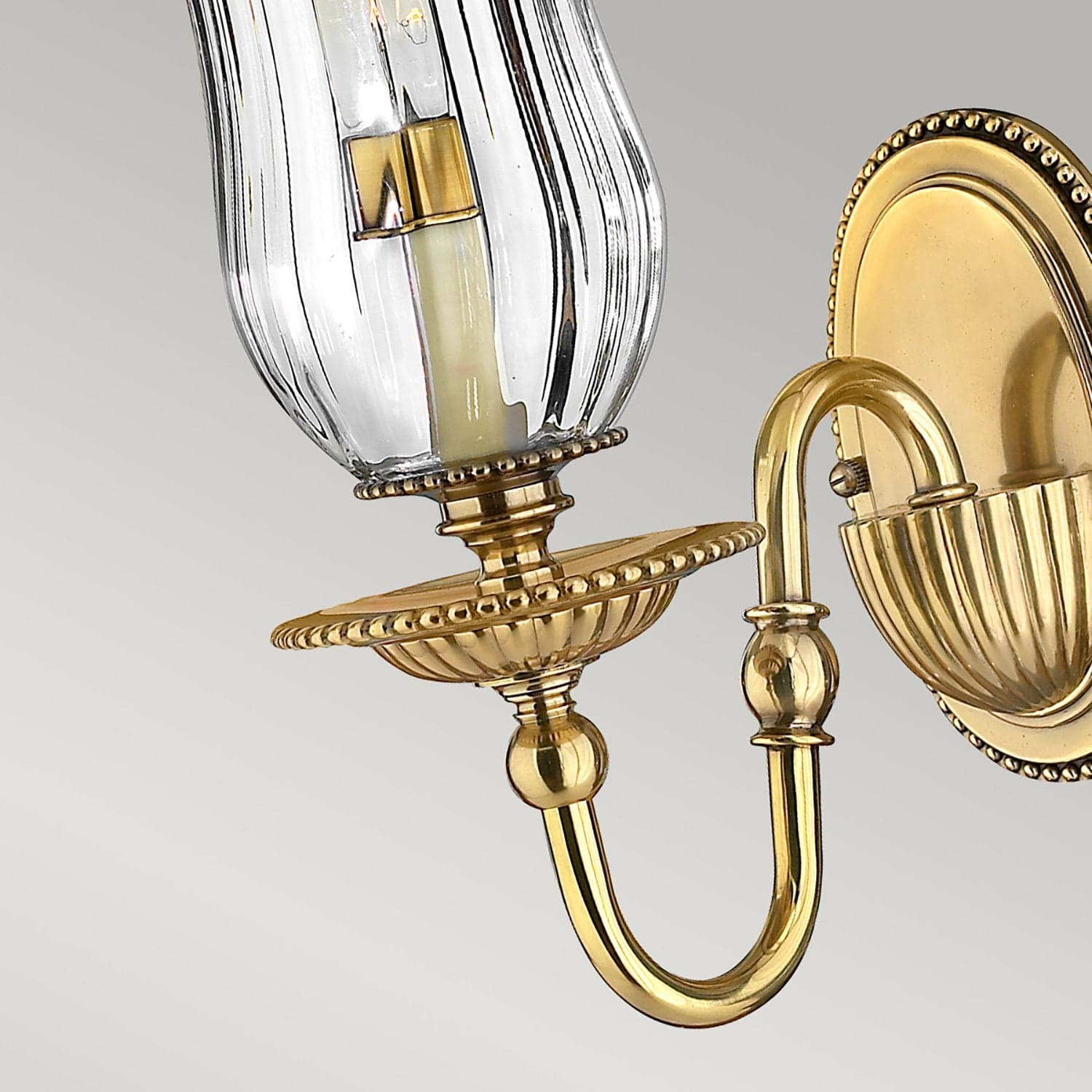 Applique Classica Cambridge Ottone Brunito 1 Luce E14 in Applique LuceArt - Montecorvino Pugliano, commercioVirtuoso.it