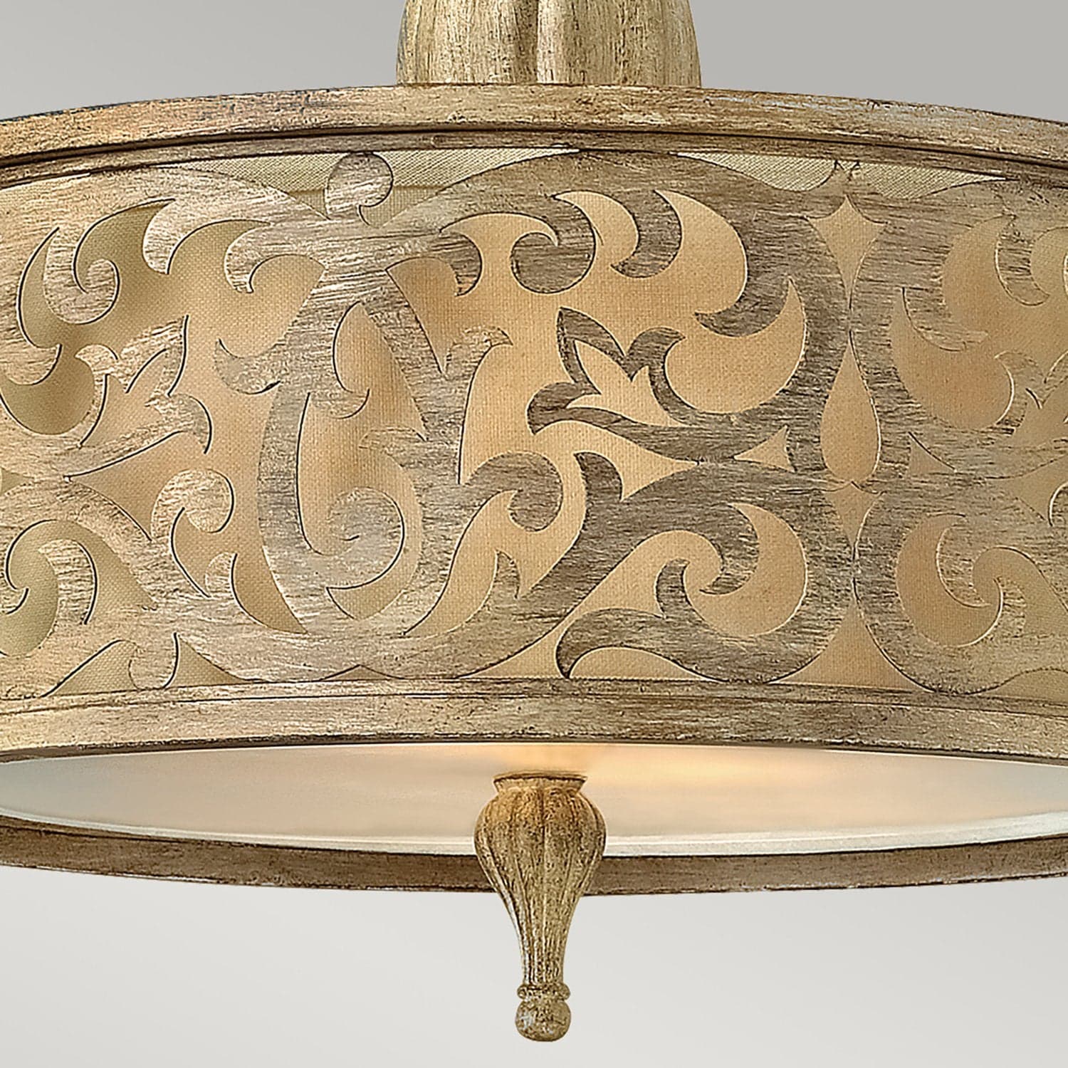 Lampadario Contemporaneo Carabel Acciaio Champagne Spazzolato Vetro 2 Luci E27 in Lampade a sospensione LuceArt - Montecorvino Pugliano, commercioVirtuoso.it
